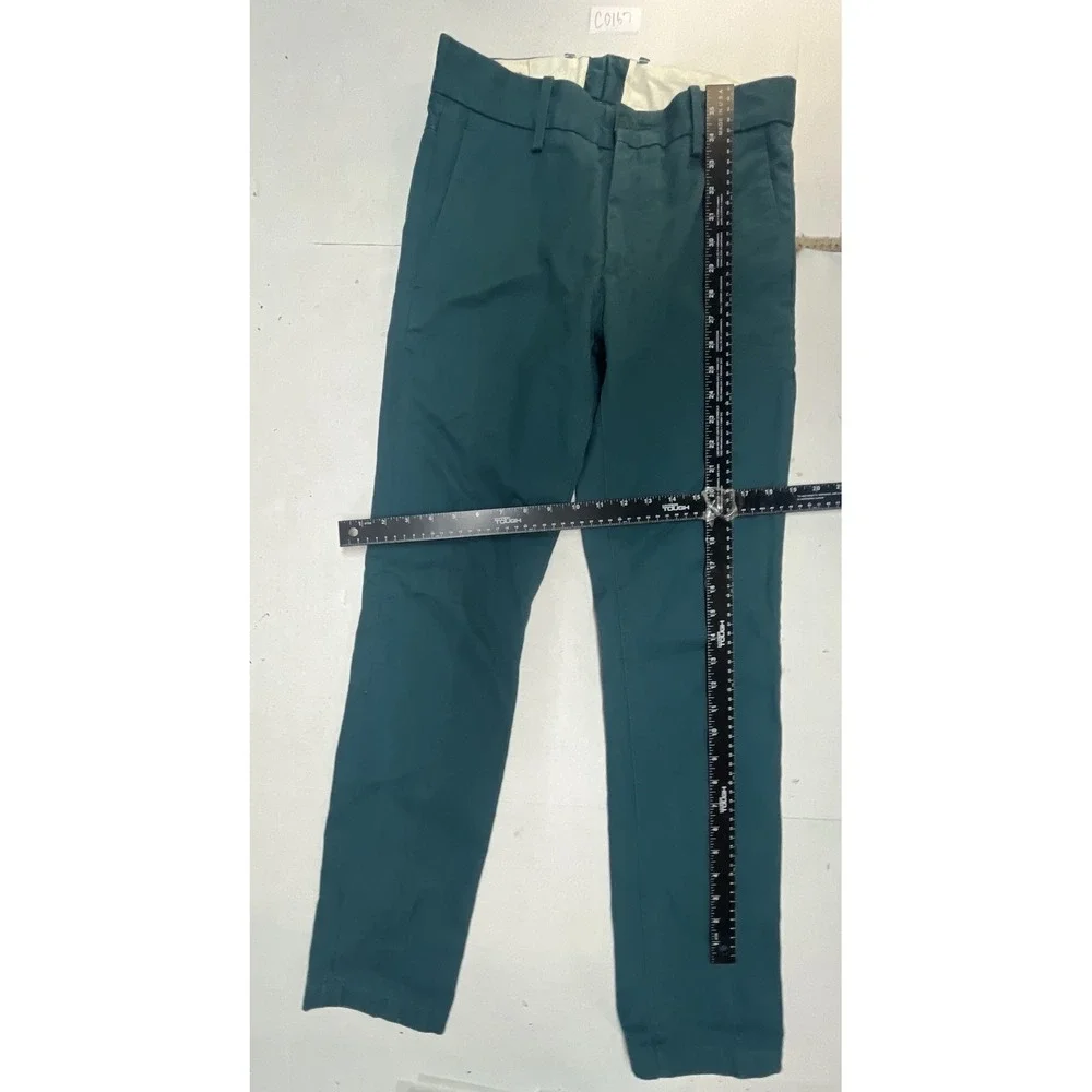 Levi Strauss & Co Mens Slim Fit Chino Pants Teal Green 29x31 Cotton Blend